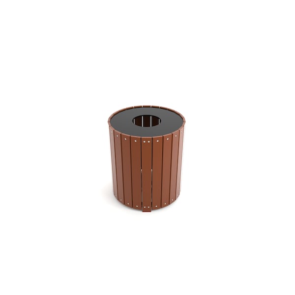 32 gal. Round Trash Can